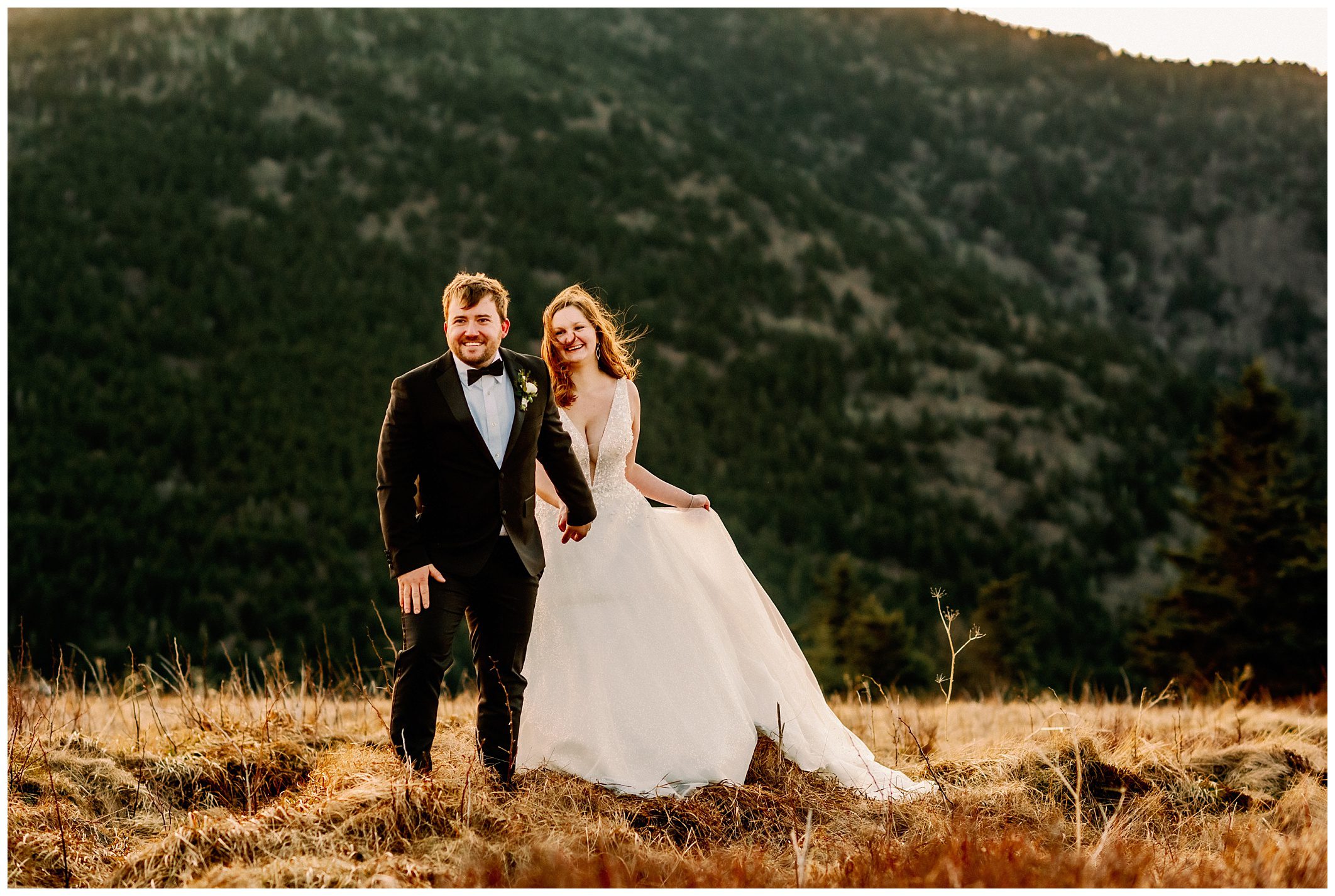 Winter elopement at Carvers Gap in NC | All inclusive elopements with Legacy and Legend