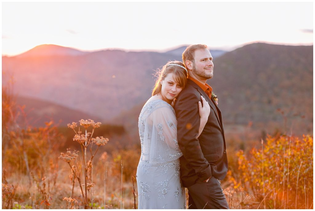 Fall Elopement in the Mountains at Black Balsam in Asheville | Legacy and Legend All Inclusive Elopements