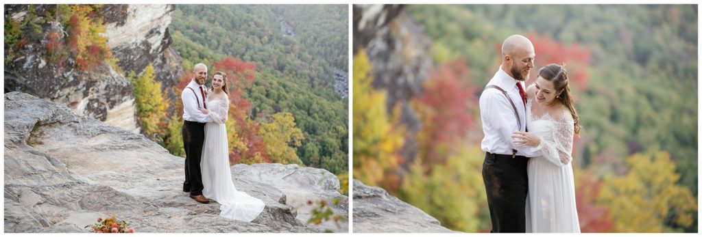 Fall Wedding in Asheville, Legacy and Legend Co, Asheville Elopement Photographer, Asheville Elopement Planning, North Carolina Wedding